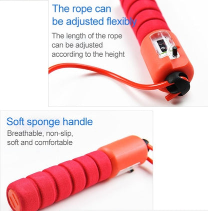 Adjustable Skipping Rope with Counter