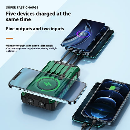 Portable Solar Wireless Charger