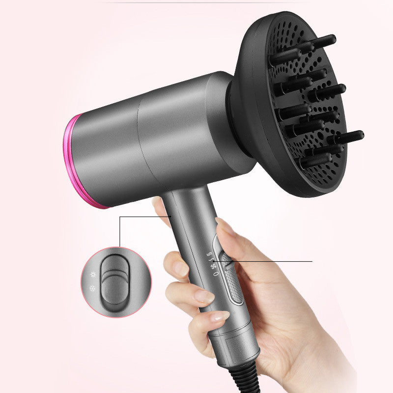 1400W Professional Hair Dryer – Dual Voltage 110V220V  Fast Drying Hot Air Styler with 3 Heat & 2 Speed Settings