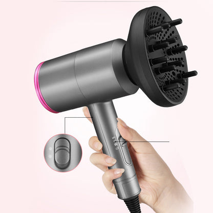 1400W Professional Hair Dryer – Dual Voltage 110V220V  Fast Drying Hot Air Styler with 3 Heat & 2 Speed Settings
