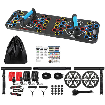 Multifunctional Push-Up Board Home Gym Set