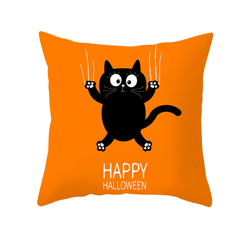 Halloween Decorative Cushion – Spooky Plush Pillow for Home & Party Decor
