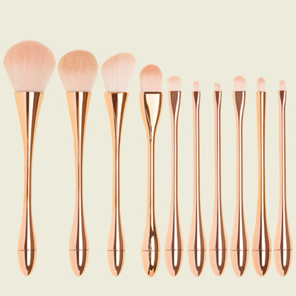 Compact Soft Hair Makeup Brush Set – Perfect for Loose Powder & Everyday Use