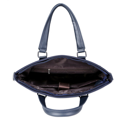 Men’s Portable Oxford Cloth Crossbody Bag – Trendy Horizontal Shoulder Bag