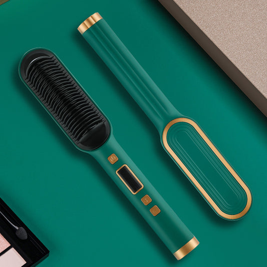Dual-Purpose Hair Straightener & Curler – Gentle Styling Without Hair Damage