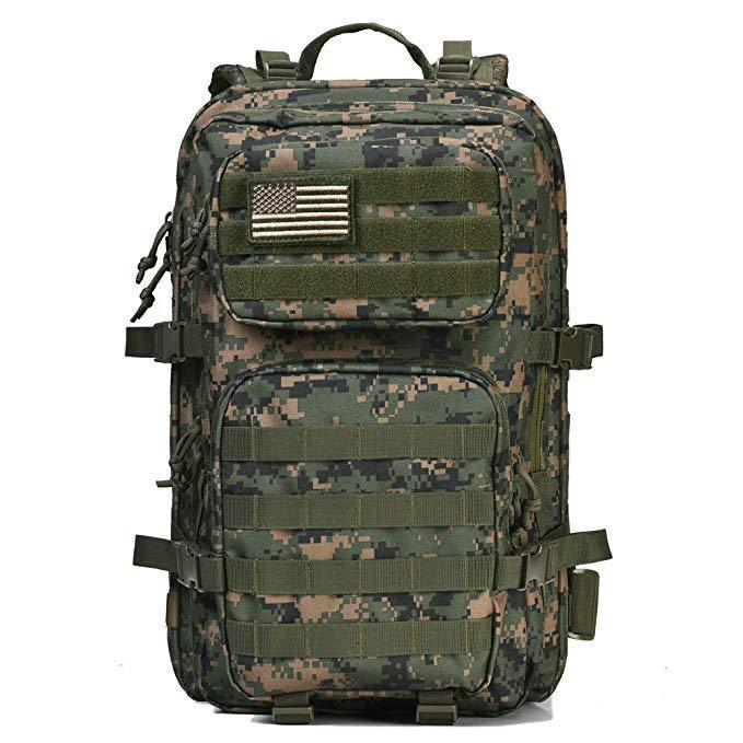 Tactical Military Backpack – Outdoor Hiking, Travel & Laptop Bag for Men | Rugged Army-Style Gear