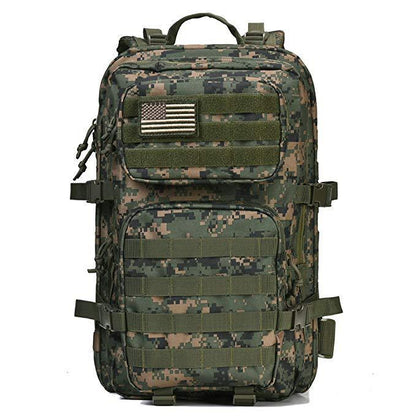 Tactical Military Backpack – Outdoor Hiking, Travel & Laptop Bag for Men | Rugged Army-Style Gear