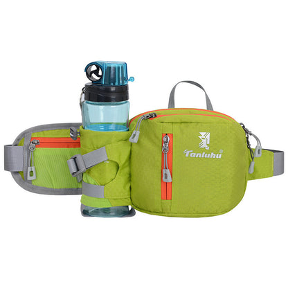 Unisex Hiking & Cycling Water Bottle Bag – Outdoor Pouch with Multiple Pockets