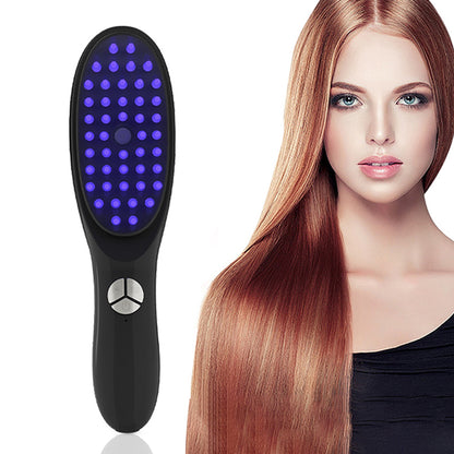 Vibrating Hair Care Device with Red & Blue Light Therapy – Hydrating & Scalp Nursing Instrument (MOQ 500)