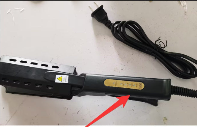 U.S. Standard Steam Hair Straightener – Non-Damaging Hair Styling Iron with Moisturizing Steam Technology