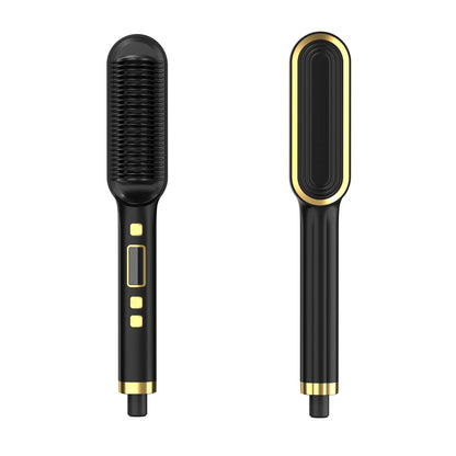 Dual-Purpose Hair Straightener & Curler – Gentle Styling Without Hair Damage