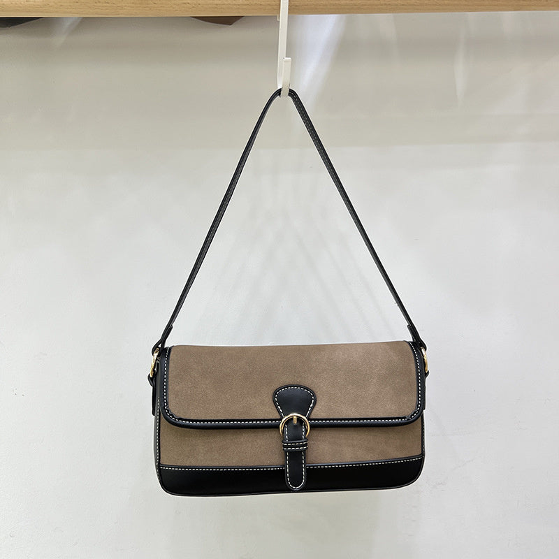 Women's Zebra Print Satchel – Trendy Spliced Pattern Fashion Handbag