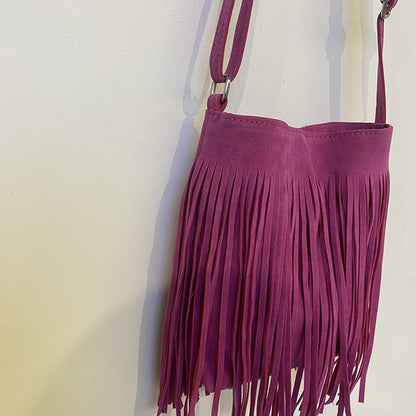 Chic Tassel Shoulder Bag – Simple, Stylish & Trendy Everyday Handbag for Women