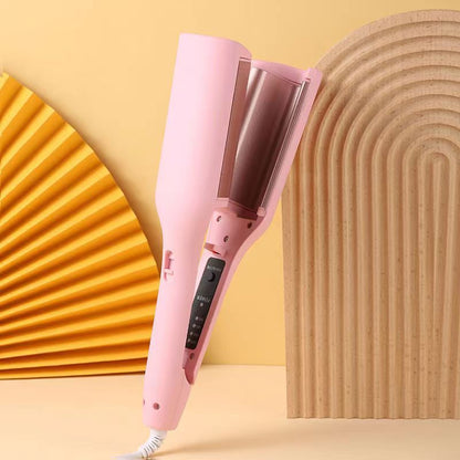32mm Hair Curling Iron | Deep Wave Crimping Iron Styler | Adjustable Temperature, Fast Heating