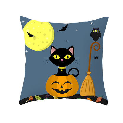 Halloween Decorative Cushion – Spooky Plush Pillow for Home & Party Decor