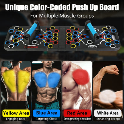 Multifunctional Push-Up Board Home Gym Set