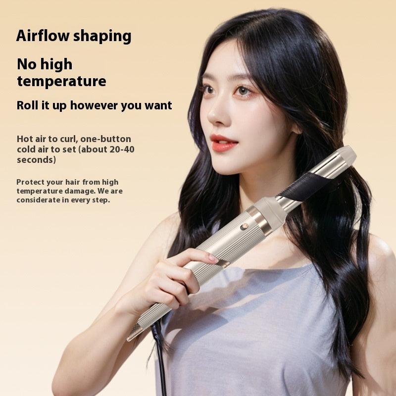 9-in-1 High-Speed Hair Dryer & Hot Air Comb - Multifunctional Blow Dryer for Styling, Straightening, Curling & Volumizing