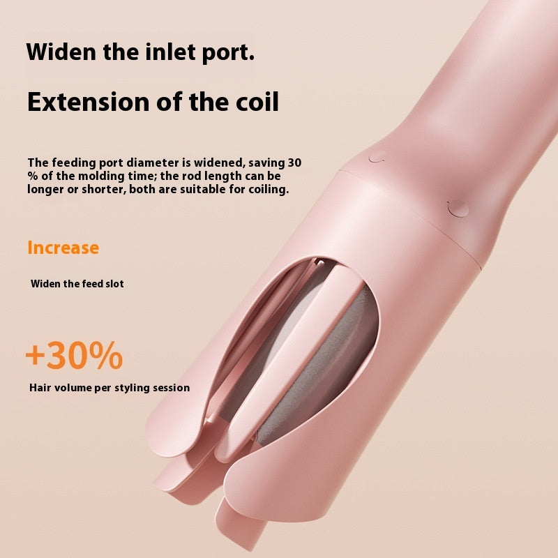 Wireless Automatic Hair Curler – LCD Display, USB Rechargeable, Portable Heat Styling Tool for Quick, Tangle-Free Curls