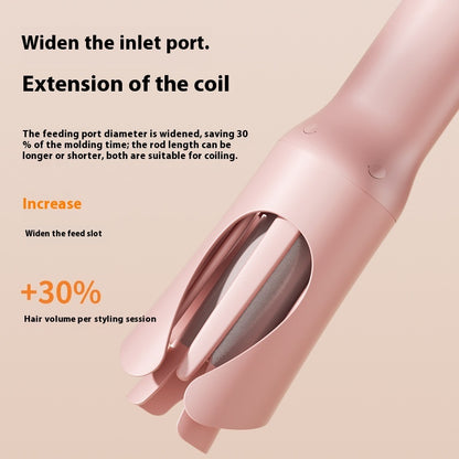 Wireless Automatic Hair Curler – LCD Display, USB Rechargeable, Portable Heat Styling Tool for Quick, Tangle-Free Curls