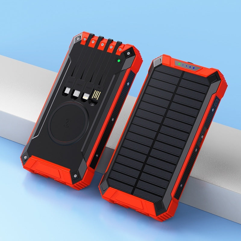 Portable Solar Wireless Charger