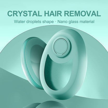 CJEER Crystal Hair Removal Eraser | Painless Exfoliating Tool for Legs, Arms, & Back | For Women & Men