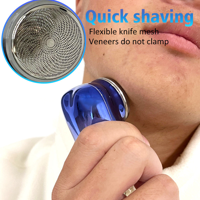Mini Portable Cordless Electric Shaver for Men