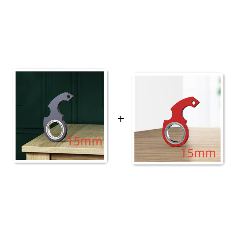 Creative Fidget Spinner Keychain