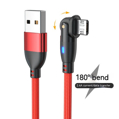 180° Rotating Type-C Fast Charging Cable