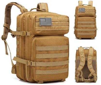 Tactical Military Backpack – Outdoor Hiking, Travel & Laptop Bag for Men | Rugged Army-Style Gear