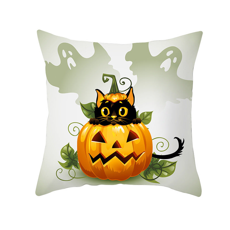 Halloween Decorative Cushion – Spooky Plush Pillow for Home & Party Decor