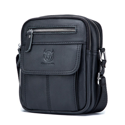 Men’s Mini Leather Shoulder Bag – Compact & Stylish Crossbody