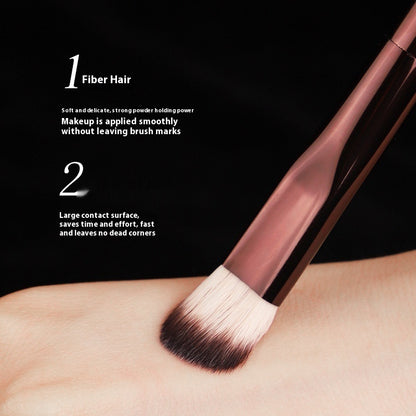 Fiber Hair Makeup Brush – Soft Bristle Beauty Tool for Flawless Application