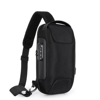 Waterproof Men's Sling Bag – Crossbody Chest Backpack for Outdoor & Travel
