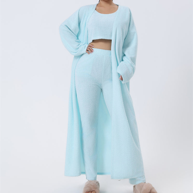 Women’s Cozy 3-Piece Pajama Lounge Set