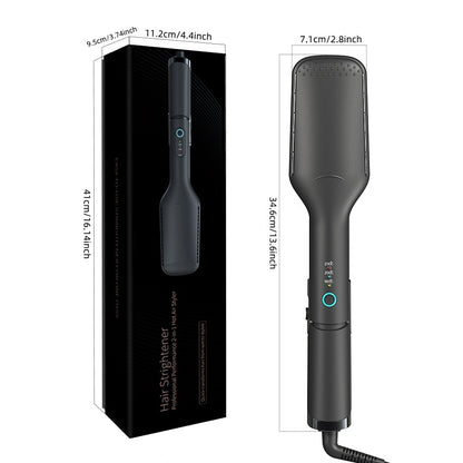 2-in-1 Hair Dryer & Straightener – Wet & Dry Dual-Use Electric Styling Tool