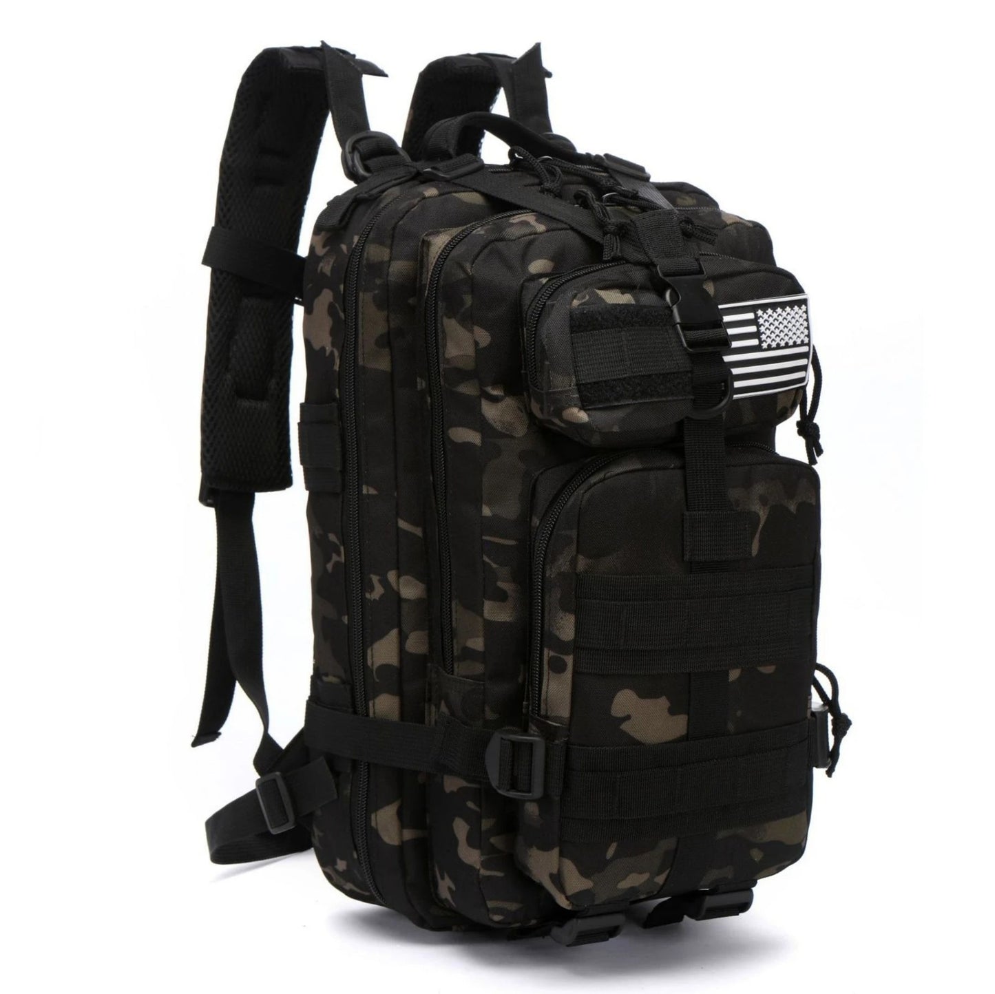 Tactical Military Backpack – Outdoor Hiking, Travel & Laptop Bag for Men | Rugged Army-Style Gear