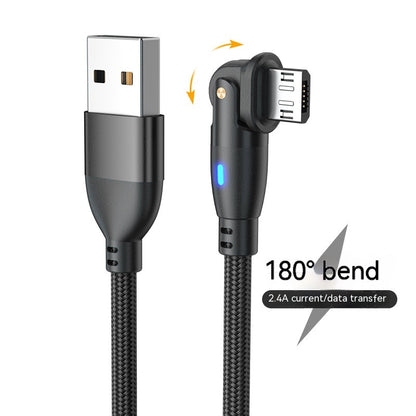 180° Rotating Type-C Fast Charging Cable