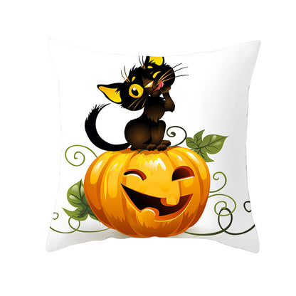 Halloween Decorative Cushion – Spooky Plush Pillow for Home & Party Decor