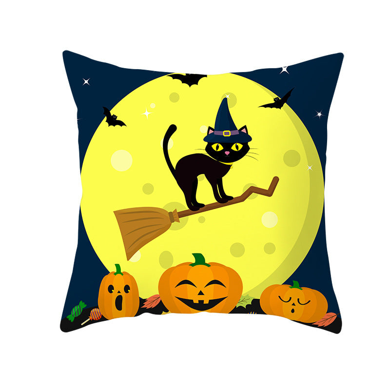 Halloween Decorative Cushion – Spooky Plush Pillow for Home & Party Decor