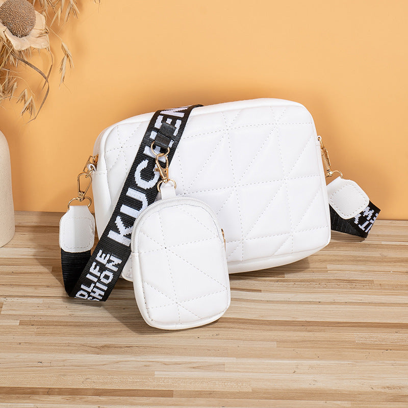 All-Match Women’s Messenger Bag Set – Elegant 2-in-1 Shoulder and Handbag