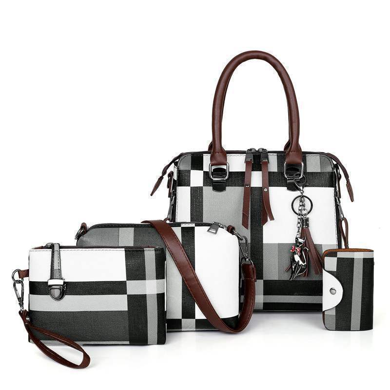 New Luxury Plaid Handbags for Women – Designer-Inspired Stylish Tote & Shoulder Bags