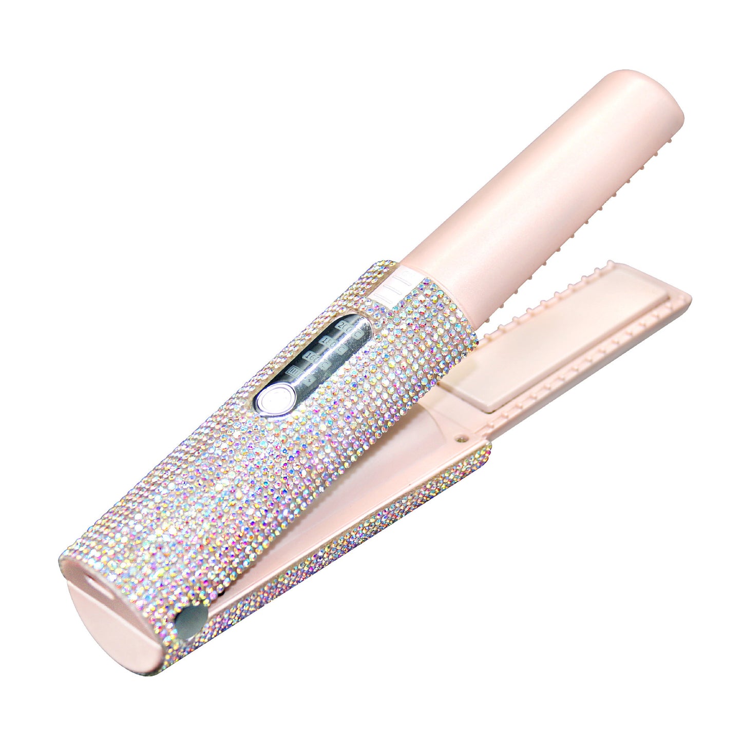 Rechargeable Portable Diamond Hair Straightener – Cordless & Compact for Effortless Styling Anywhere