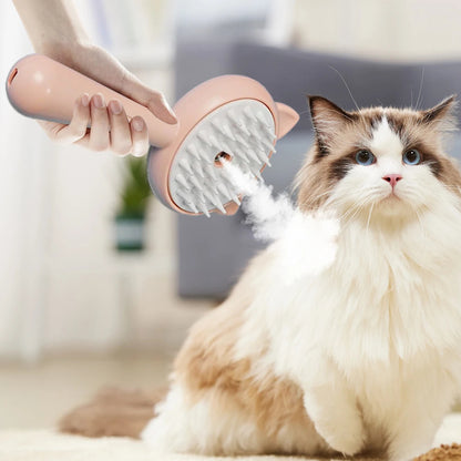 Rechargeable Mist Grooming Brush for Cats & Dogs
