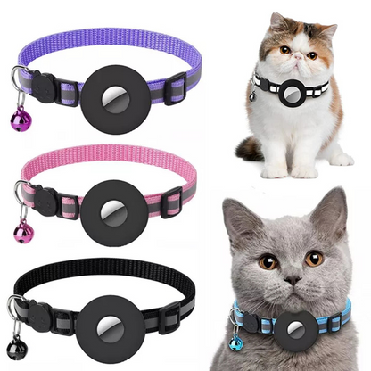 Waterproof Airtag Collar Holder for Cats & Dogs