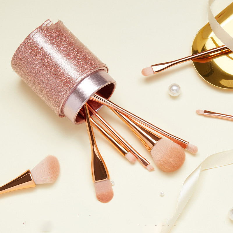 Compact Soft Hair Makeup Brush Set – Perfect for Loose Powder & Everyday Use