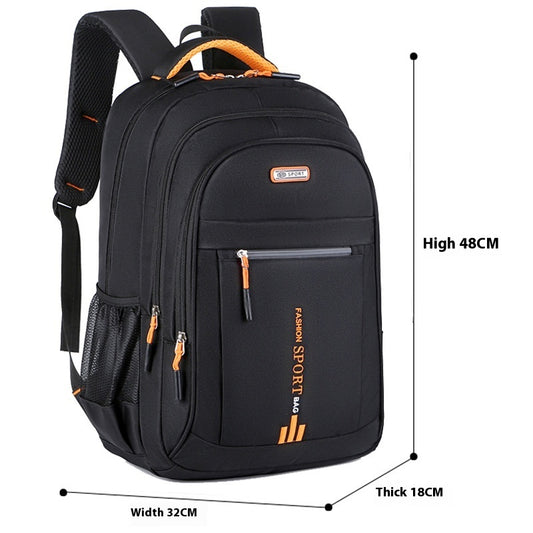 Men’s Large Capacity Laptop & Travel Backpack – Stylish & Durable
