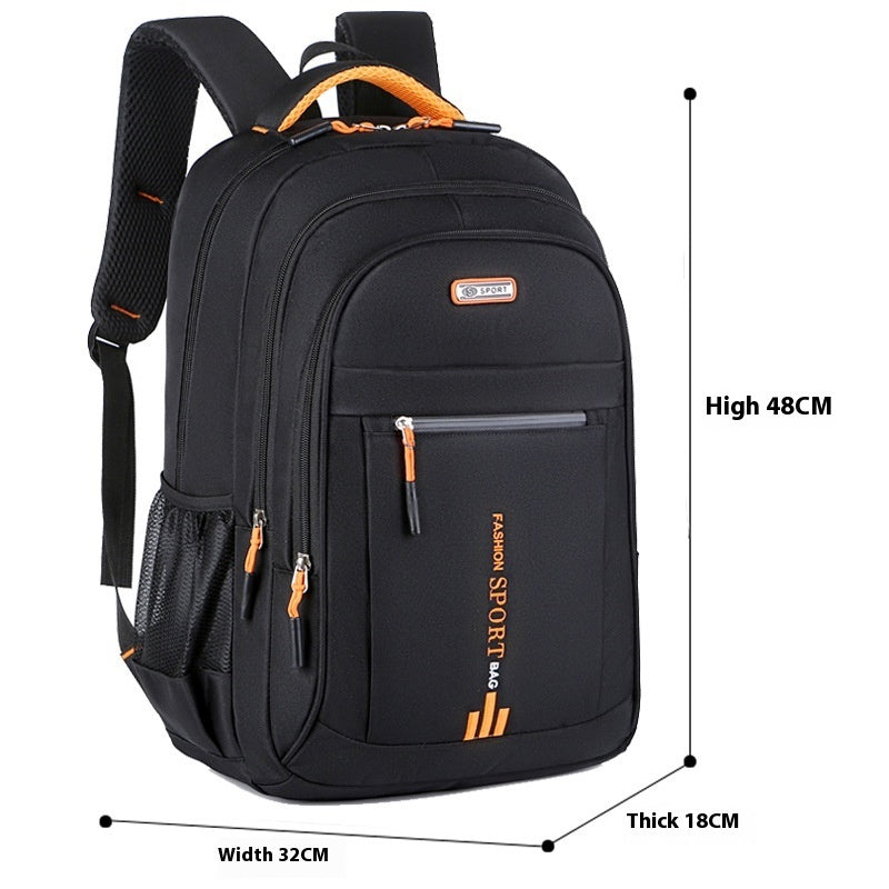 Men’s Large Capacity Laptop & Travel Backpack – Stylish & Durable