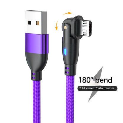 180° Rotating Type-C Fast Charging Cable