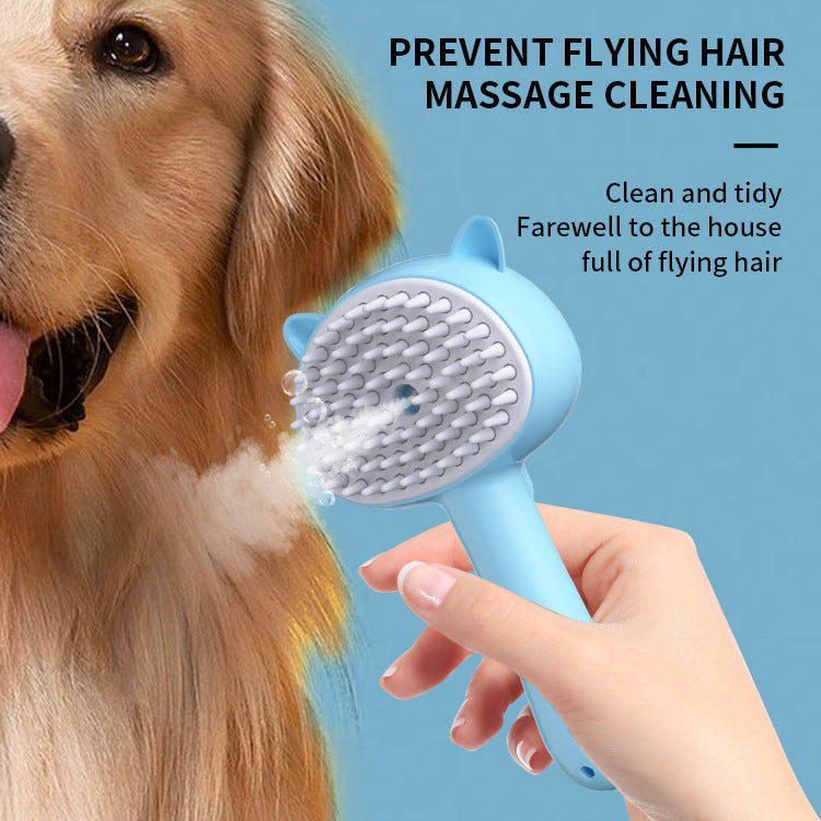 Rechargeable Mist Grooming Brush for Cats & Dogs
