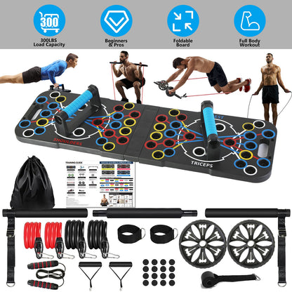 Multifunctional Push-Up Board Home Gym Set